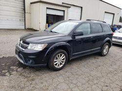 Salvage cars for sale at Woodburn, OR auction: 2016 Dodge Journey SXT