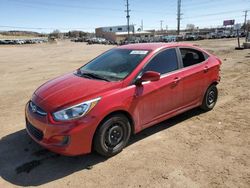 Salvage cars for sale at Colorado Springs, CO auction: 2017 Hyundai Accent SE