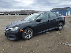 Salvage cars for sale at Assonet, MA auction: 2016 Honda Civic EX