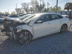 Chevrolet Malibu lt salvage cars for sale: 2021 Chevrolet Malibu LT