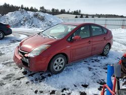 Salvage cars for sale at Windham, ME auction: 2008 Toyota Prius