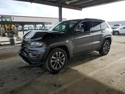 Salvage cars for sale at Hayward, CA auction: 2018 Jeep Grand Cherokee Limited