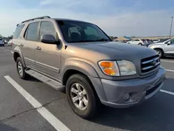 Toyota salvage cars for sale: 2001 Toyota Sequoia Limited