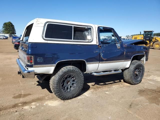 1984 Chevrolet Blazer K10