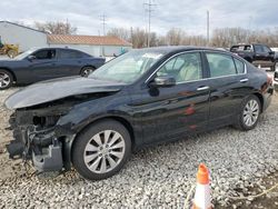 Salvage cars for sale at Columbus, OH auction: 2015 Honda Accord EX