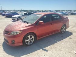 Salvage cars for sale at Arcadia, FL auction: 2011 Toyota Corolla Base