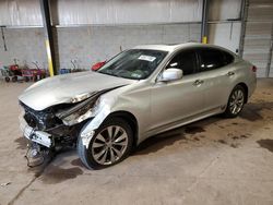 Salvage cars for sale at Chalfont, PA auction: 2012 Infiniti M37 X