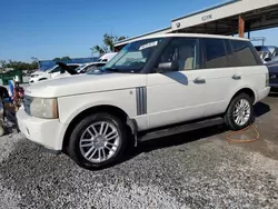 Land Rover salvage cars for sale: 2009 Land Rover Range Rover HSE