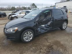 Salvage cars for sale at Shreveport, LA auction: 2015 Volkswagen Golf TDI