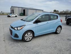 Salvage cars for sale at Tulsa, OK auction: 2016 Chevrolet Spark LS