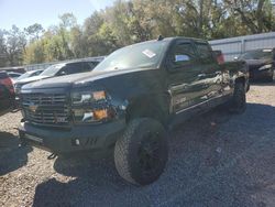 Salvage cars for sale at Riverview, FL auction: 2015 Chevrolet Silverado K1500 LT