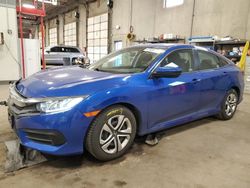 Salvage cars for sale at Blaine, MN auction: 2018 Honda Civic LX