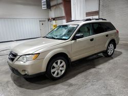 Salvage cars for sale at Leroy, NY auction: 2008 Subaru Outback 2.5I