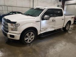 2015 Ford F150 Supercrew en venta en Avon, MN