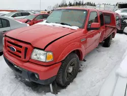 Ford Ranger Super cab salvage cars for sale: 2010 Ford Ranger Super Cab