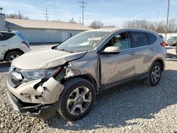 Salvage Cars with No Bids Yet For Sale at auction: 2017 Honda CR-V EXL