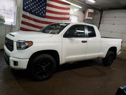 Salvage cars for sale at Lyman, ME auction: 2021 Toyota Tundra Double Cab SR