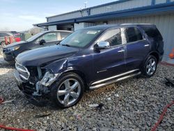 Salvage cars for sale at Wayland, MI auction: 2011 Dodge Durango Citadel