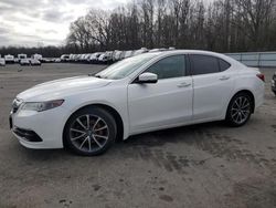 Salvage cars for sale at Glassboro, NJ auction: 2015 Acura TLX