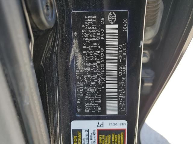 2012 Toyota Camry Base