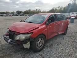 Salvage cars for sale at Riverview, FL auction: 2009 Toyota Corolla Base