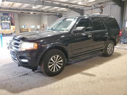 Salvage cars for sale at West Mifflin, PA auction: 2015 Ford Expedition XLT