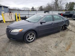 Salvage cars for sale at West Warren, MA auction: 2007 Toyota Camry LE