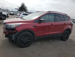 Salvage cars for sale at Moraine, OH auction: 2017 Ford Escape Titanium