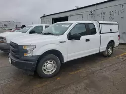 Salvage cars for sale at Chicago Heights, IL auction: 2017 Ford F150 Super Cab