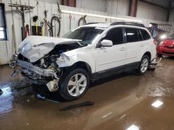 Salvage cars for sale at Elgin, IL auction: 2014 Subaru Outback 2.5I Premium