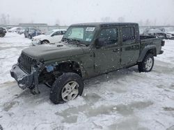 Jeep salvage cars for sale: 2022 Jeep Gladiator Sport