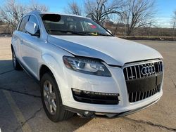 Salvage cars for sale at Oklahoma City, OK auction: 2014 Audi Q7 Premium Plus