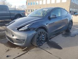 Salvage cars for sale at Littleton, CO auction: 2023 Tesla Model Y