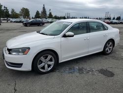 Salvage cars for sale at Rancho Cucamonga, CA auction: 2014 Volkswagen Passat S