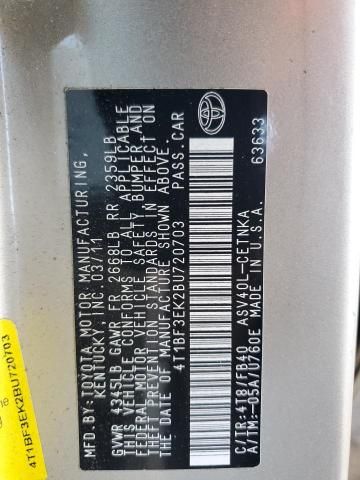 2011 Toyota Camry Base