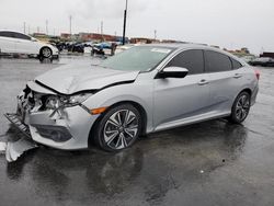 Salvage cars for sale at Wilmington, CA auction: 2018 Honda Civic EX