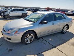 Honda Vehiculos salvage en venta: 2007 Honda Accord EX