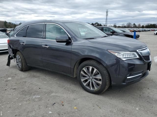 2016 Acura MDX Technology