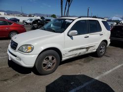 Salvage cars for sale at Van Nuys, CA auction: 2002 Mercedes-Benz ML 320