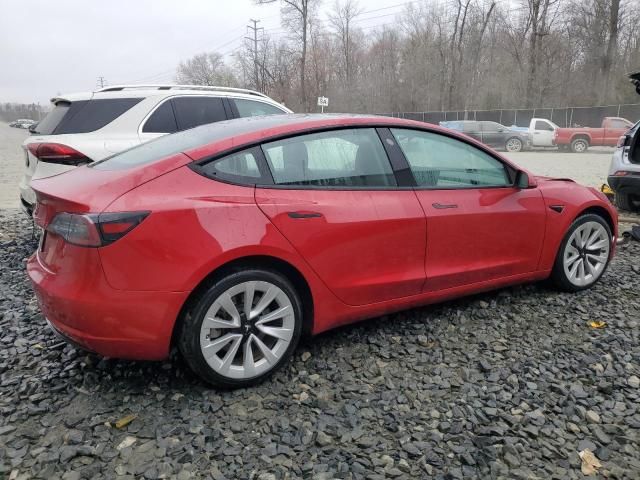 2022 Tesla Model 3