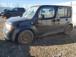 Salvage cars for sale at Nisku, AB auction: 2009 Nissan Cube Base