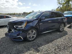 Salvage cars for sale at Riverview, FL auction: 2018 Acura MDX Technology