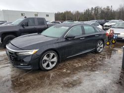 Salvage cars for sale at Cookstown, ON auction: 2018 Honda Accord Touring