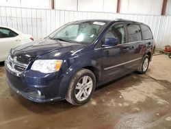 Salvage cars for sale at Lansing, MI auction: 2014 Dodge Grand Caravan Crew