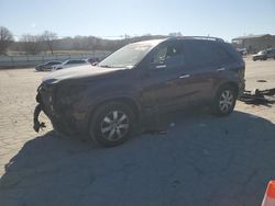 Salvage cars for sale at Lebanon, TN auction: 2012 KIA Sorento Base