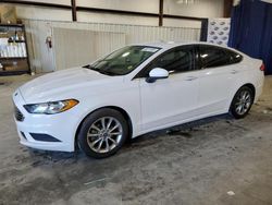 Salvage cars for sale at Byron, GA auction: 2017 Ford Fusion SE