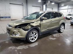 Salvage cars for sale at Ham Lake, MN auction: 2014 Ford Escape Titanium