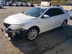 Salvage cars for sale at Van Nuys, CA auction: 2012 Toyota Camry Hybrid