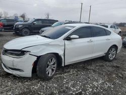 Salvage cars for sale from Copart Cicero, IN: 2015 Chrysler 200 Limited