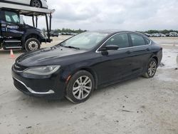 Salvage cars for sale at Arcadia, FL auction: 2015 Chrysler 200 Limited